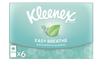 Kleenex<sup>®</sup> Easy Breathe Pocket Pack Tissues